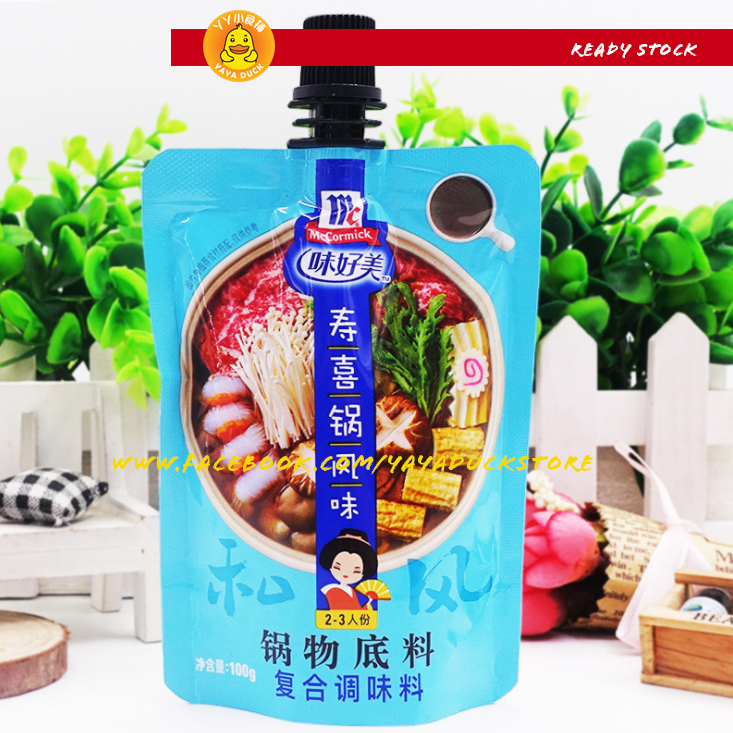 YAYA Duck Store MCCORMICK SEASONING SUKIYAKI 味好美风味 [日式寿喜锅100g]